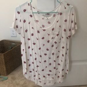 Lightweight Dress shirt with roses